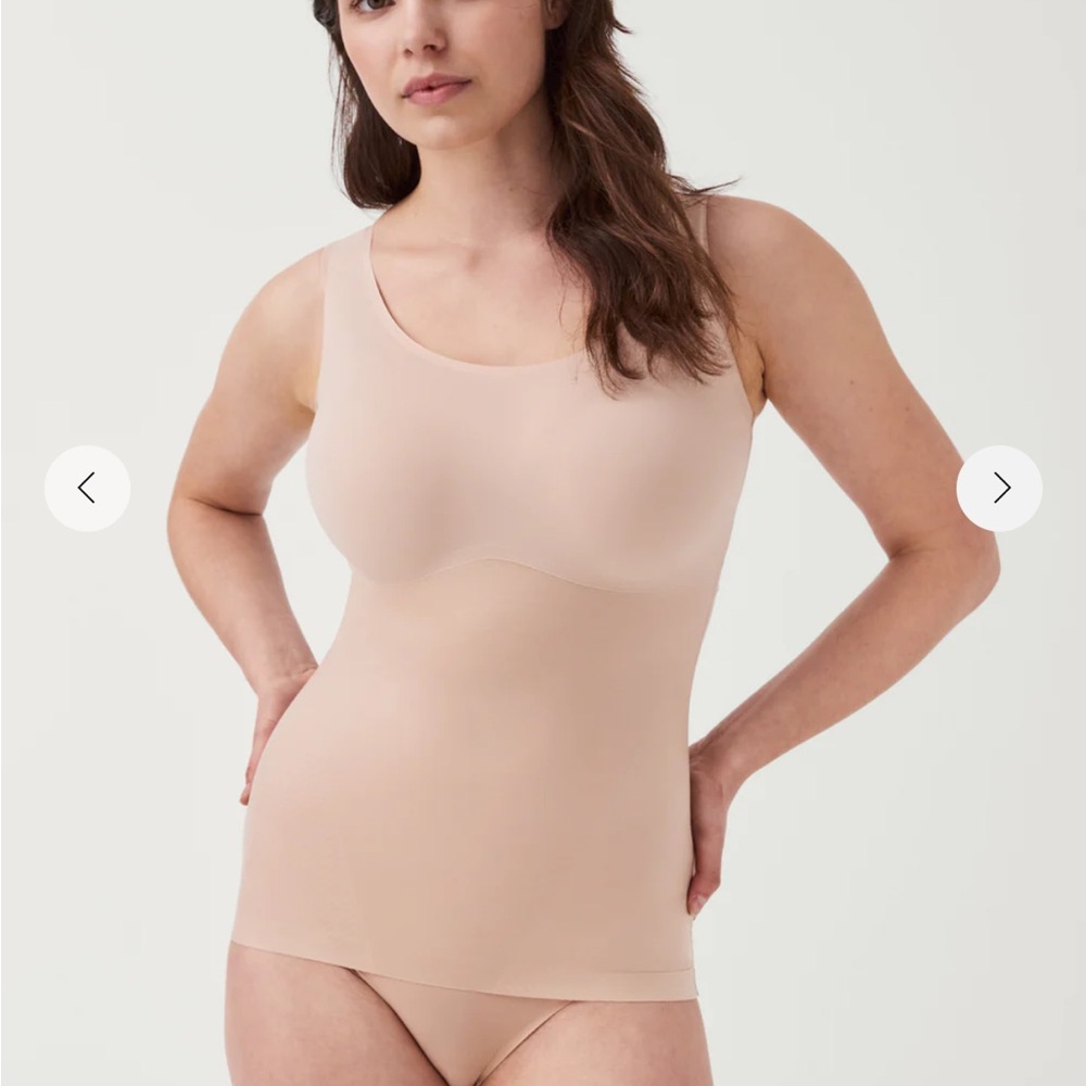 SPANX Natural Tank Shapewear in Tan